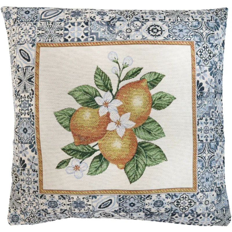 Διακοσμητική Μαξιλαροθήκη 45x45 Dimeco Simona Blue