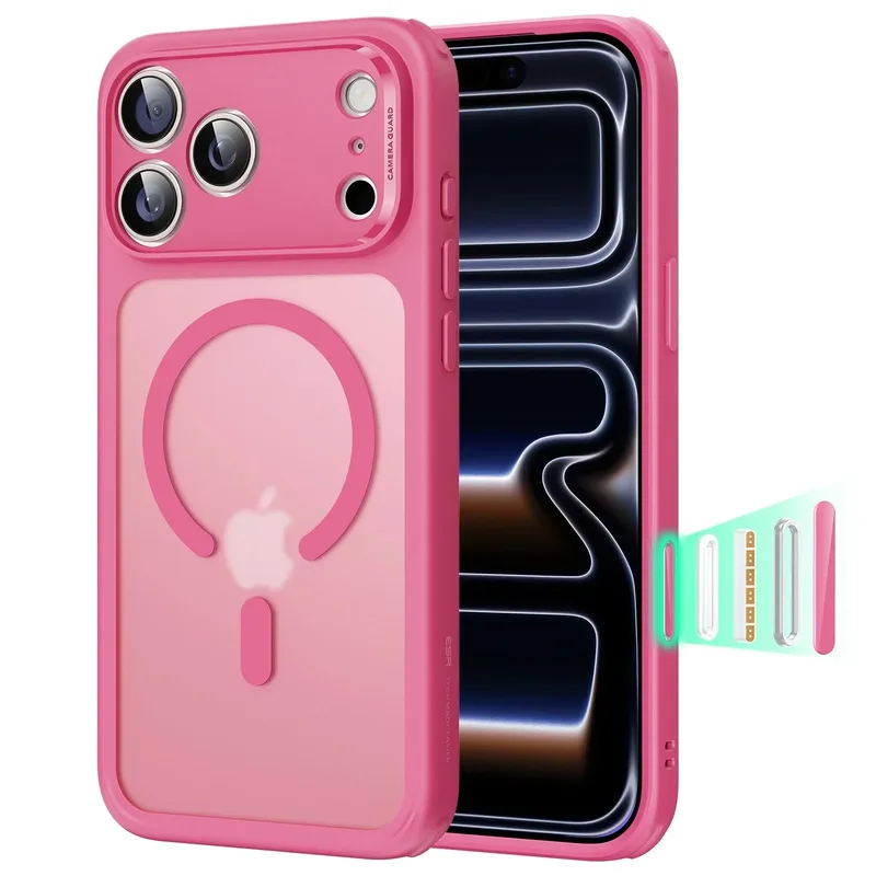 Θήκη ESR Classic Hybrid (Camera Control Button) MagSafe Frosted Ροζ iPhone 17 Pro Max