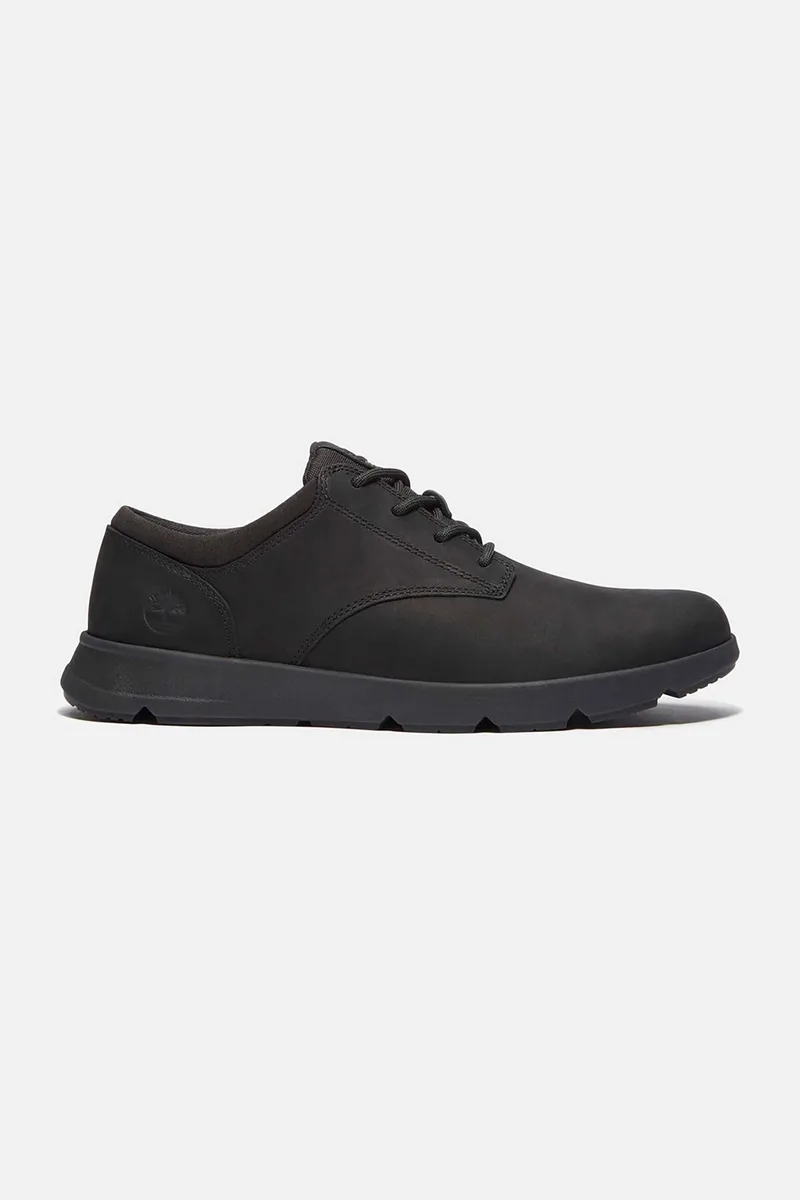 Timberland ανδρικά δερμάτινα sneakers "Parker Street Low Lace Up" - TB0A6C8EEL31 Μαύρο