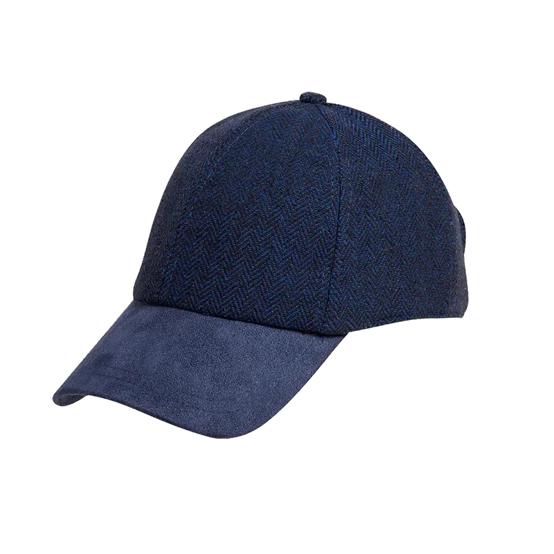 Ηerringbone Τζόκεϊ | Karfil Hats Navy
