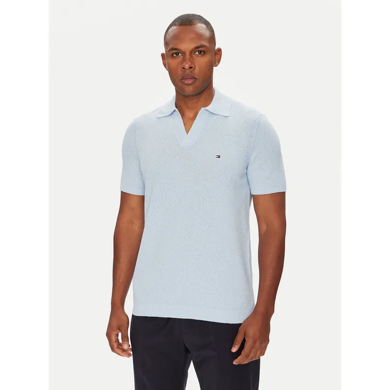 Tommy Hilfiger Polo MW0MW39531 Γαλάζιο Regular Fit