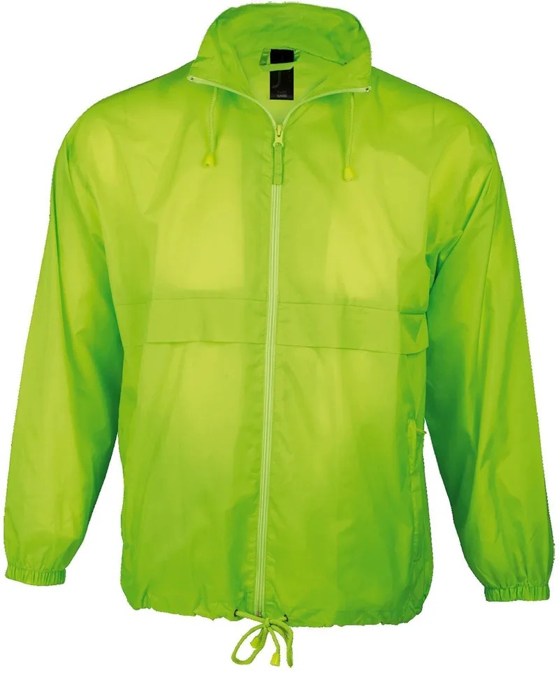 Unisex αντιανεμικό Surf SOLS 32000 Neon Lime