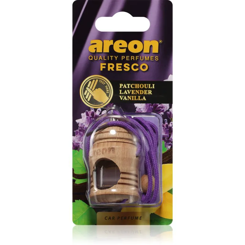 Areon Fresco Patchouli Lavender Vanilla άρωμα για αυτοκίνητο 4 ml
