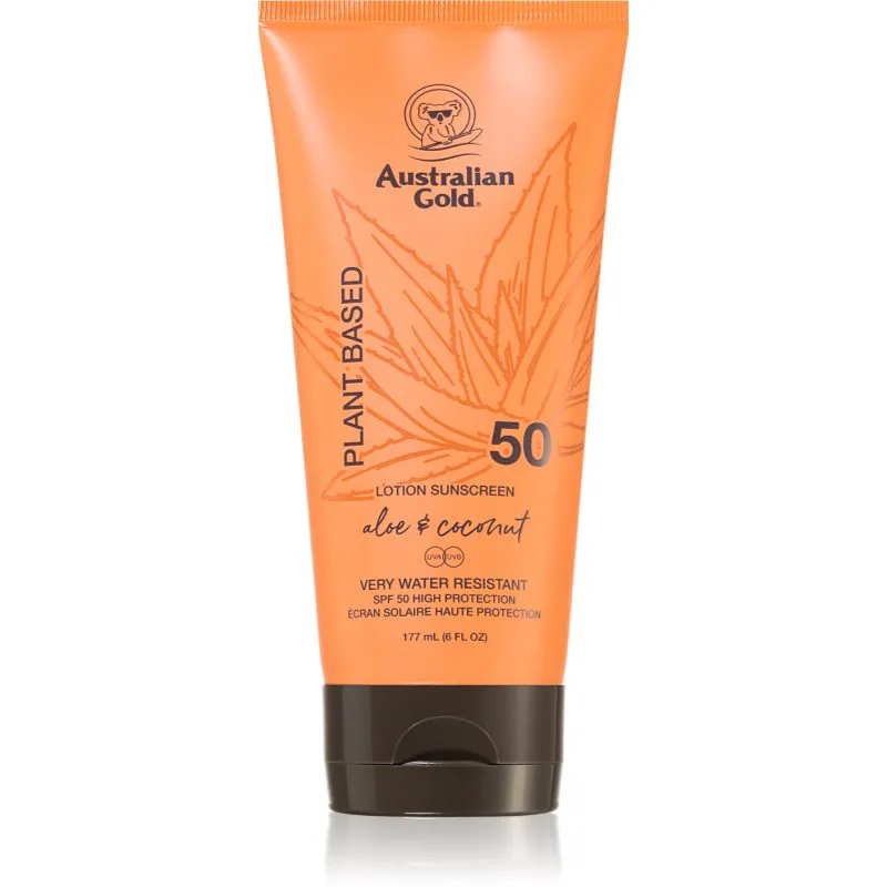 Australian Χρυσό Plant Based προστατευτική κρέμα προσώπου SPF 50 177 ml