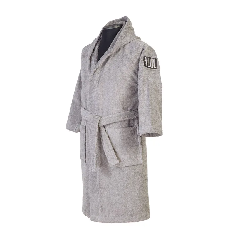 Παιδικό Μπουρνούζι Nef-Nef Homeware Junior Kids21 L.Grey-1224 Νο10 Νο10