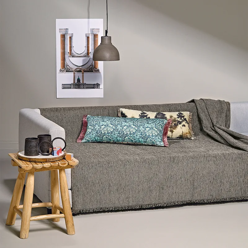 Ριχτάρι Καναπέ Διθέσιου (180x250) Kentia Stylish Kanon 04 Brown