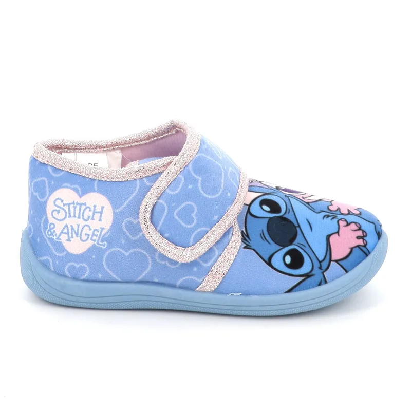 Παιδικό Παντοφλάκι για Κορίτσι Disney Stitch Χρώματος Μπλε 904-25506-39.1