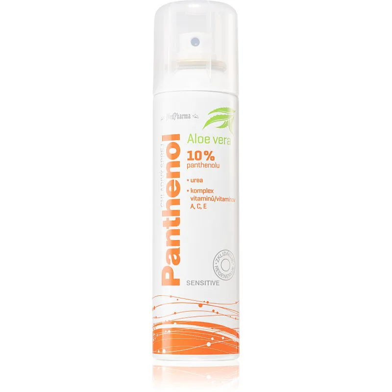 MedPharma Panthenol 10% Sensitive cooling spray σπρέι για μετά την ηλιοθεραπεία 150 ml