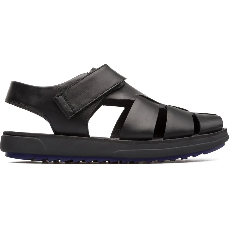 CAMPER Marges - Πέδιλα Για Ανδρικα - Μαύρο, Μέγεθος 45, Smooth leather