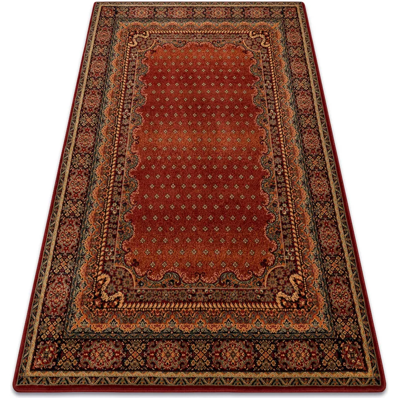 Χαλιά Rugsx Μαλλί χαλί POLONIA BARON μπορντό 100x150 cm
