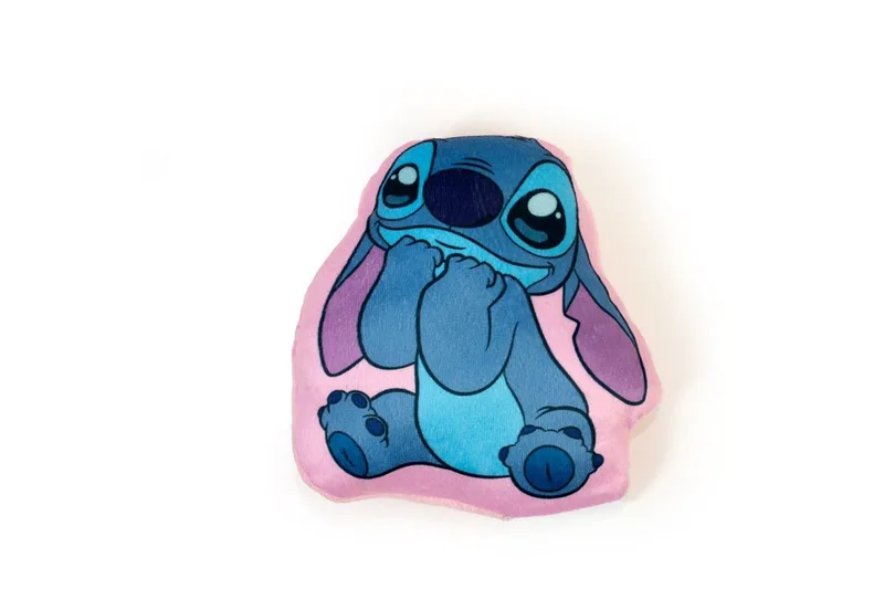 Mini Μαξιλάρι 3D Disney Home Stitch 188 15 cm Ροζ 100% Velboa