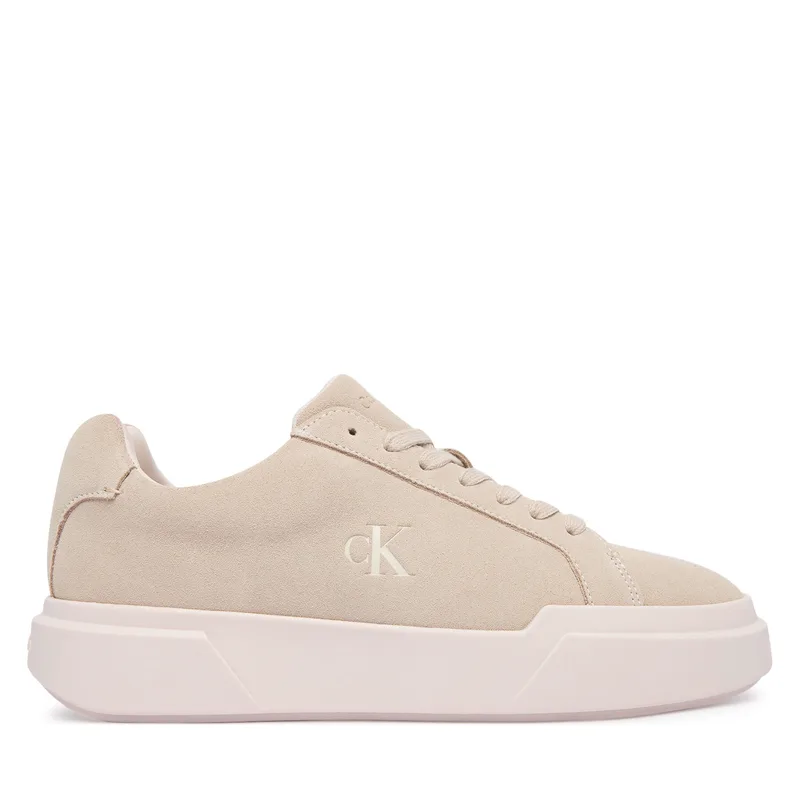 Αθλητικά Calvin Klein Chunky Cupsole Lace Up Su Ml YW0YW01949 Μπεζ