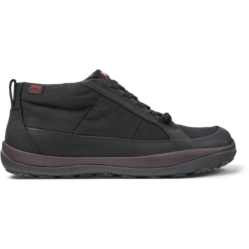 CAMPER Peu Pista PrimaLoft® - Μποτάκια Για Γυναικεία - Μαύρο, Μέγεθος , Cotton fabric/Smooth leather