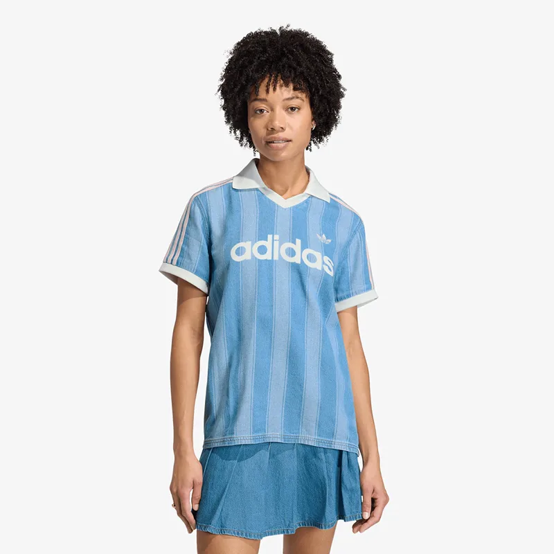 Φανελάκια adidas Denim Football Jersey Indigo Denim M