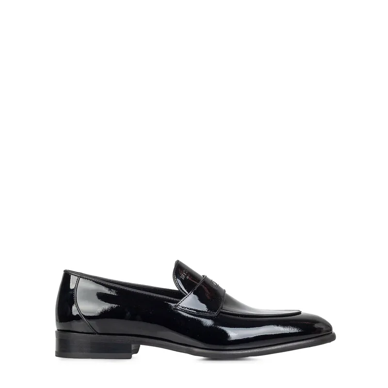 Μοκασίνια ανδρικά Boss Shoes Μαύρο D7694 LOUS 262