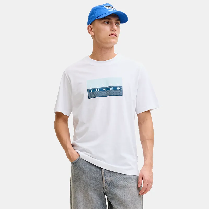 Jack & Jones Dots Print Ανδρικό T-Shirt (9000256030_1726)