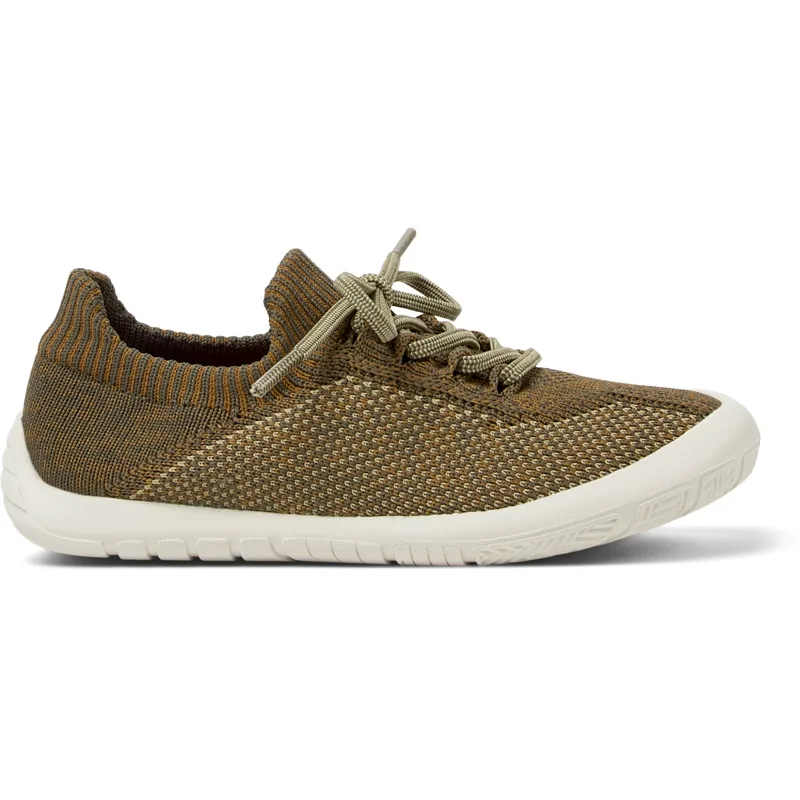 CAMPER Peu - Sneakers Για Κορίτσια - Καφέ,Πράσινο,Μπεζ, Μέγεθος 30, Cotton fabric
