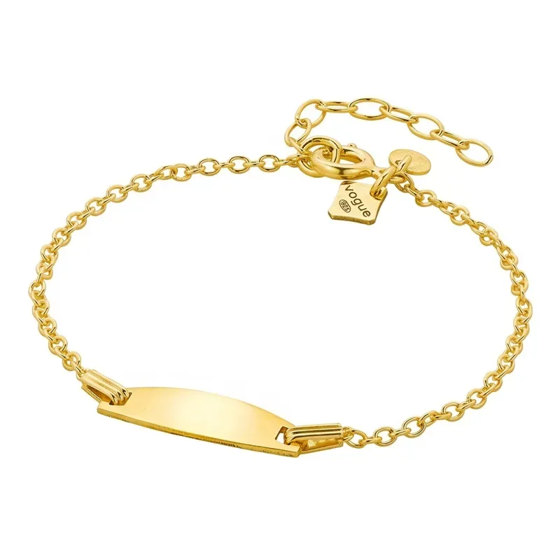 Παιδική επίχρυση ταυτότητα Vogue 925 2019301k 2019301k Ασήμι