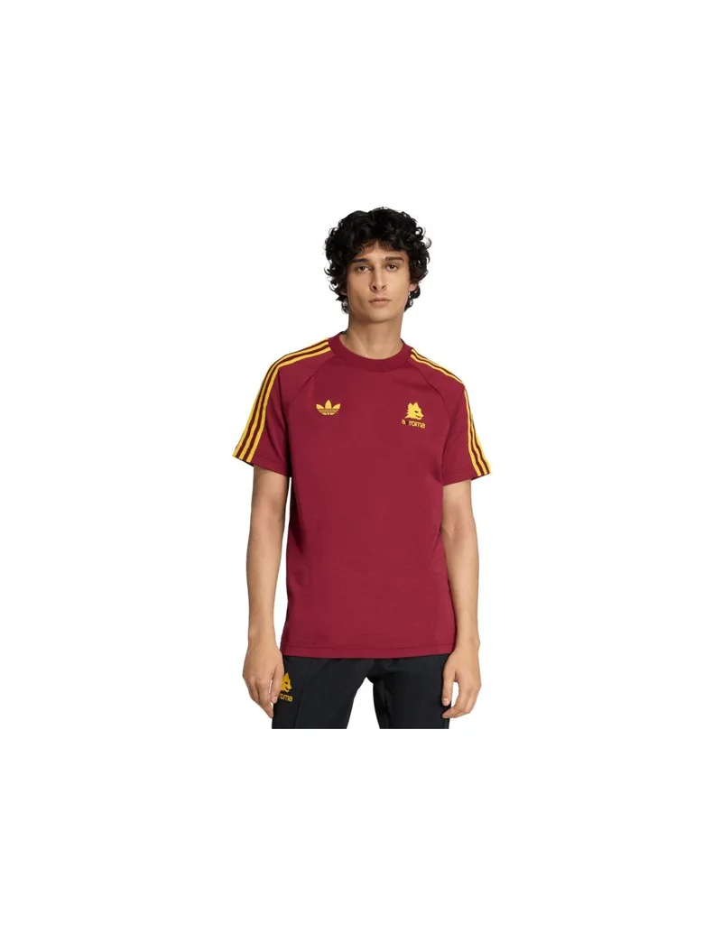 Men's adidas AS Roma Originals Tee burgundy JZ7185