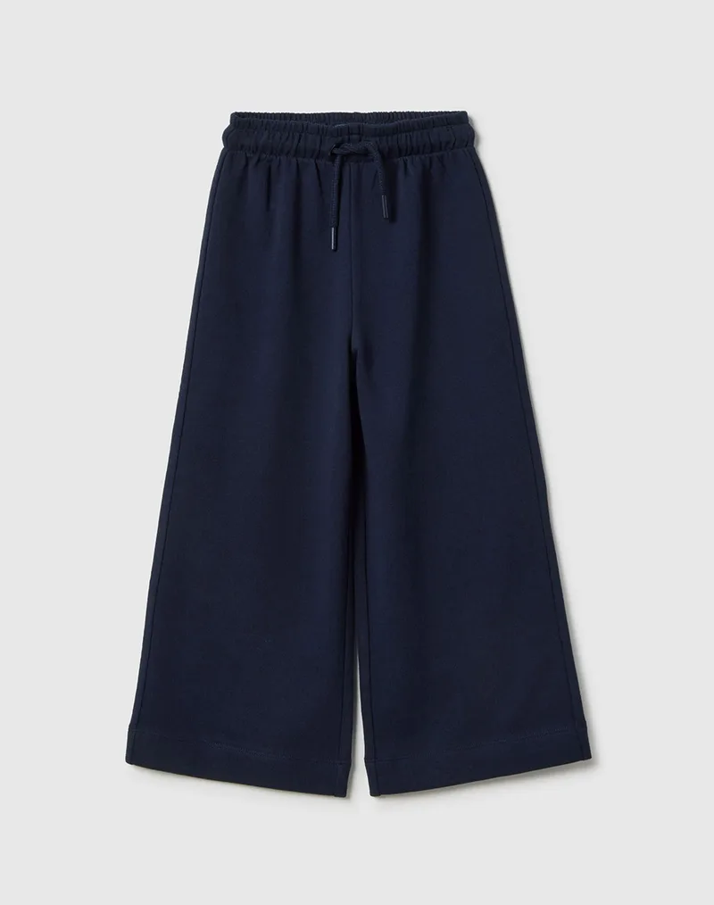 OVS SOLID WIDE JOGGER 2551460-NAVY BLAZER DarkBlue