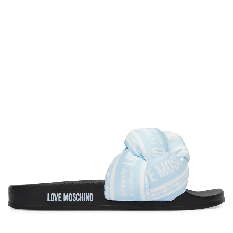 Παντόφλες LOVE MOSCHINO JA28312G0OIW370A Ανοιχτό μπλε