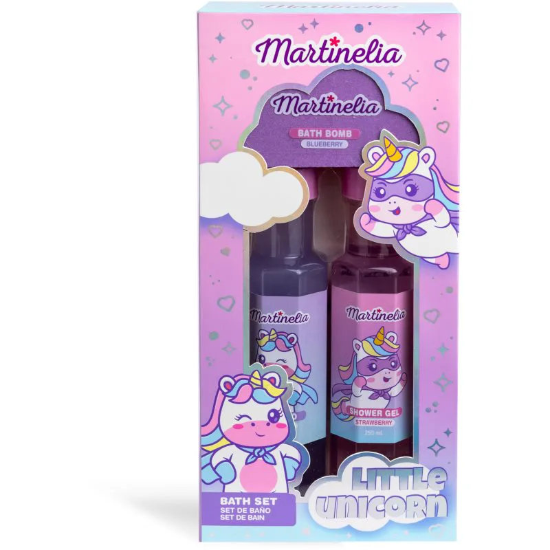 Martinelia Little Unicorn Bath SET σετ για παιδιά 3+