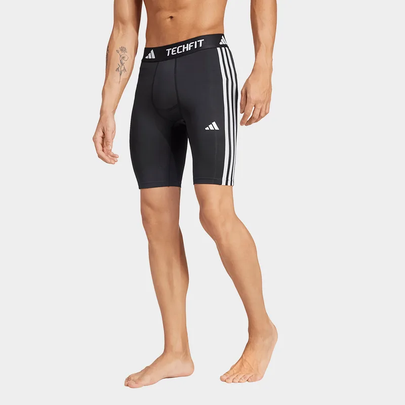 adidas Techfit Compression Training 3-Stripes Ανδρικό Biker Σορτς (9000200518_1469)
