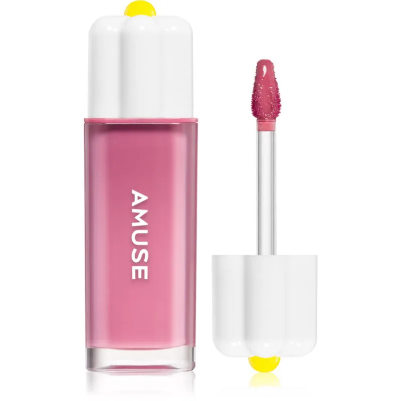 AMUSE Dew Tint λιπ γκλος μακράς διαρκείας με ενυδατικό αποτέλεσμα απόχρωση 08 Amethyst 4 γρ