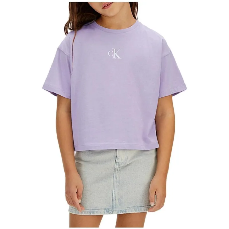 T-shirt με κοντά μανίκια Calvin Klein Jeans LVCKSJA16GVK7