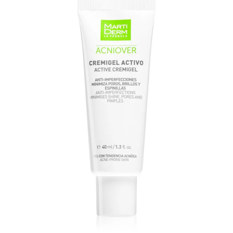 MartiDerm Acniover Active Cremigel κρεμώδες τζελ ενάντια στις ατέλειες της επιδερμίδας με ακμή 40 ml