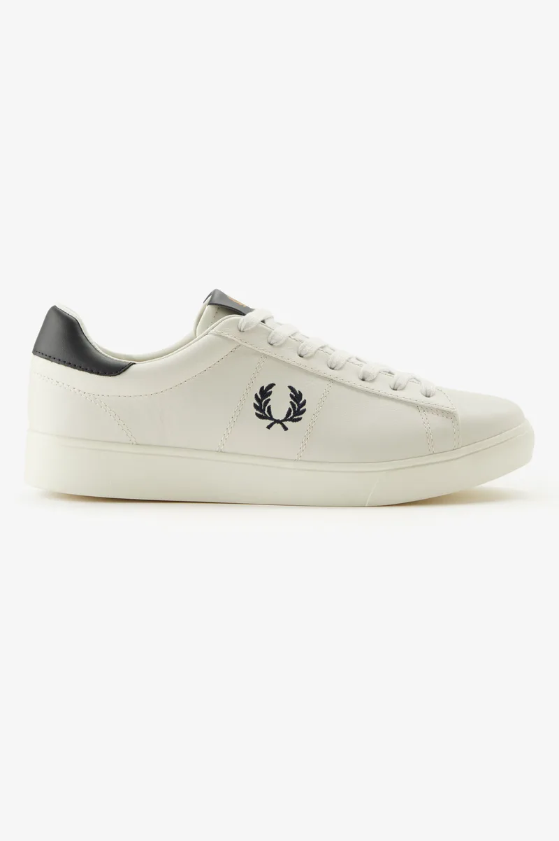 Fred Perry Ανδρικό Δερμάτινο Sneaker Spencer Leather B4334-254 Λευκό