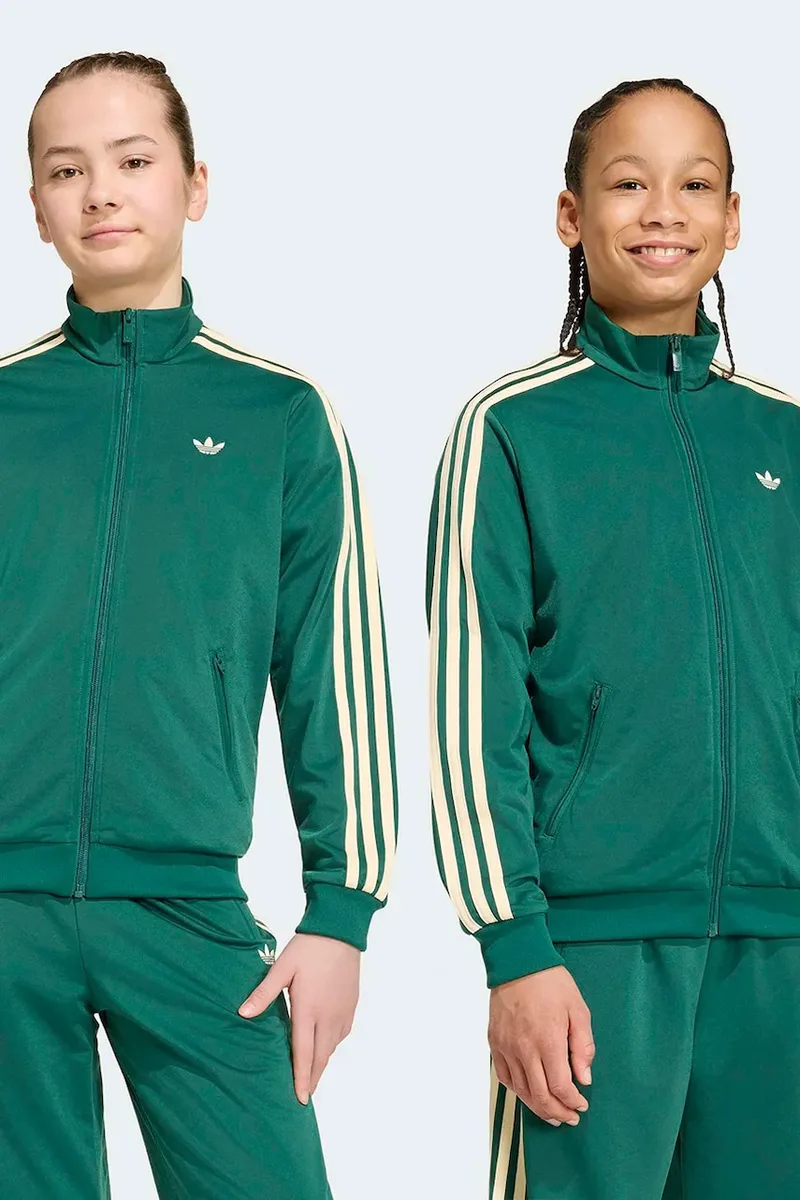 adidas Originals μπλούζα με κουμπιά παιδική ADICOLOR