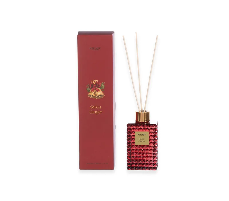 Χριστουγεννιάτικο Αρωματικο xώρου Nef-Nef Spicy Ginger Red 150ml