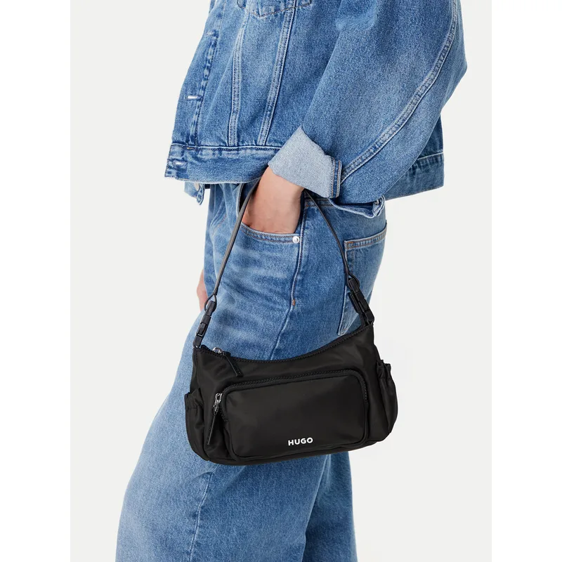 Τσάντα HUGO Bel Shoulder 50547092 Μαύρο