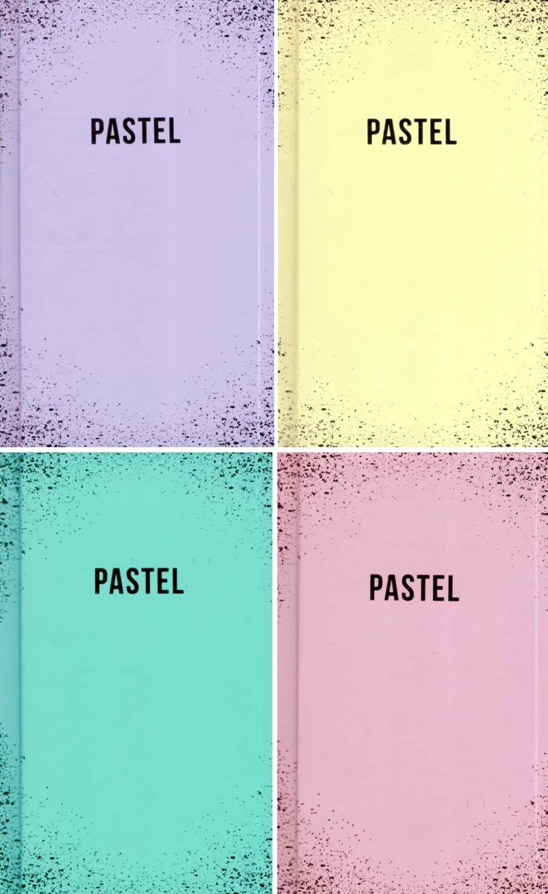 Σημειωματάριο με γραμμές Lastva Pastel 96 φύλλα Α6 (4 χρώματα)