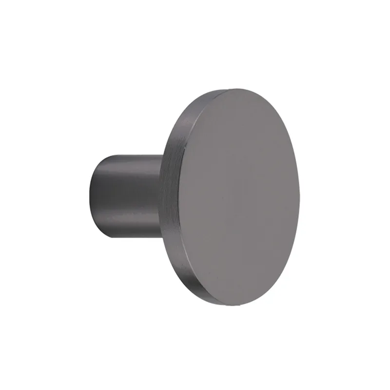 Πόμολα Εξώθυρας Ζωγομετάλ 393 Graphite Smoked (Φ.80)