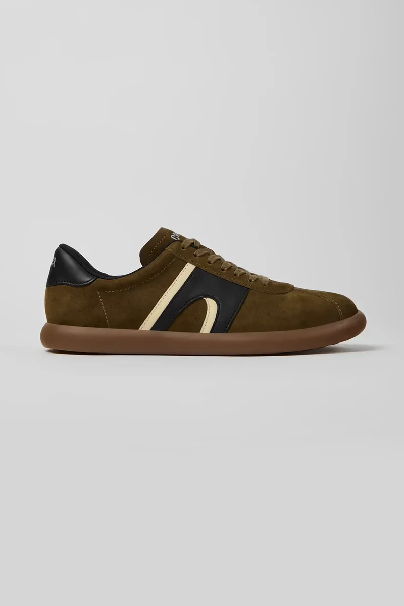 Camper ανδρικά nubuck sneakers "Pelotas Soller" - K100937-026 Καφέ