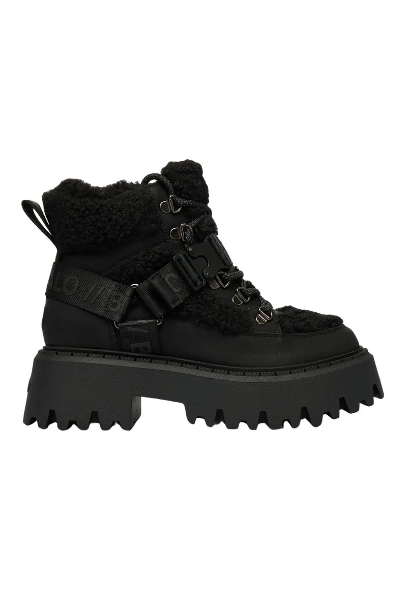 BUFFALO Μπότες- Μποτάκια ASPEN COM MID WARM - BLACK-1622593-BLACK