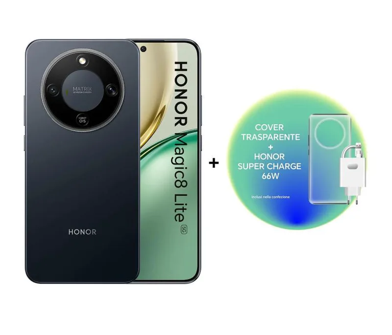 Honor Magic8 Lite 5G Dual SIM (8/512GB) Black & X7 Lite Bluetooth