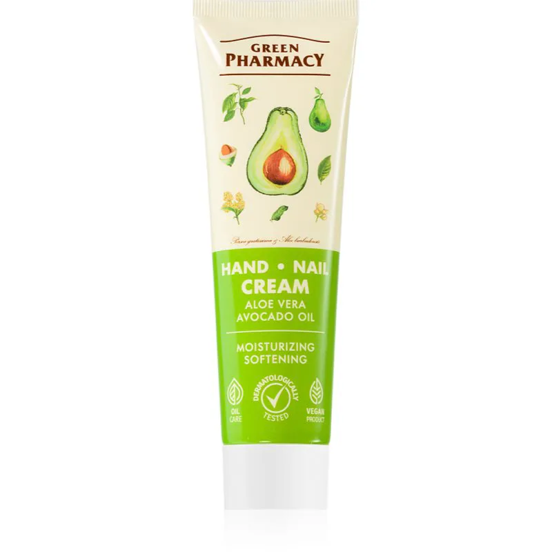 Green Pharmacy Aloe Hand Cream ενυδατική και εξομαλυντική κρέμα στα χέρια και νύχια 100 ml