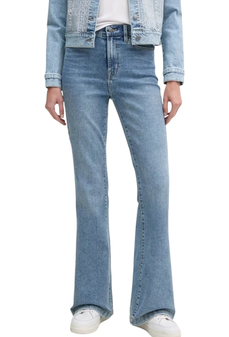 Παντελόνι Jean DKNY Wide Leg DJ4M4005-F3I Γυναικείο