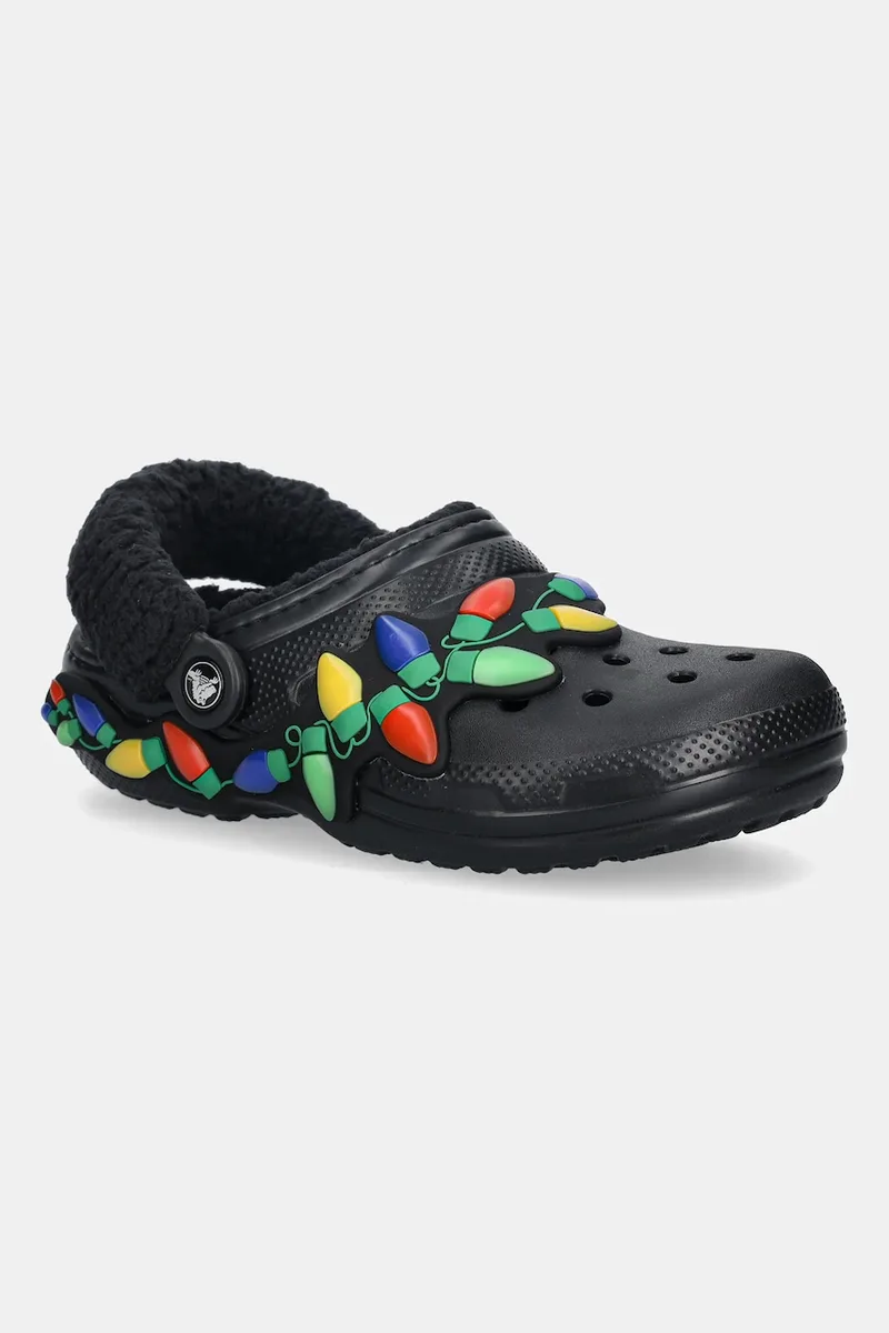 Παντόφλες Crocs Classic Lined Holiday Lights Clog