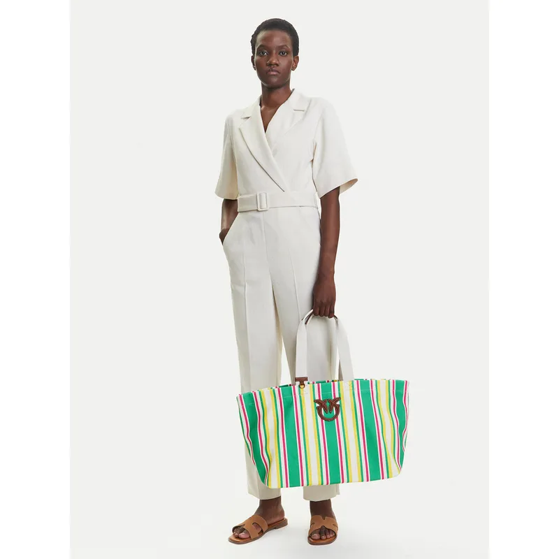 Τσάντα PINKO Shopping Bag Extra PE 25 PLTT 104754 A2G5 Πράσινο