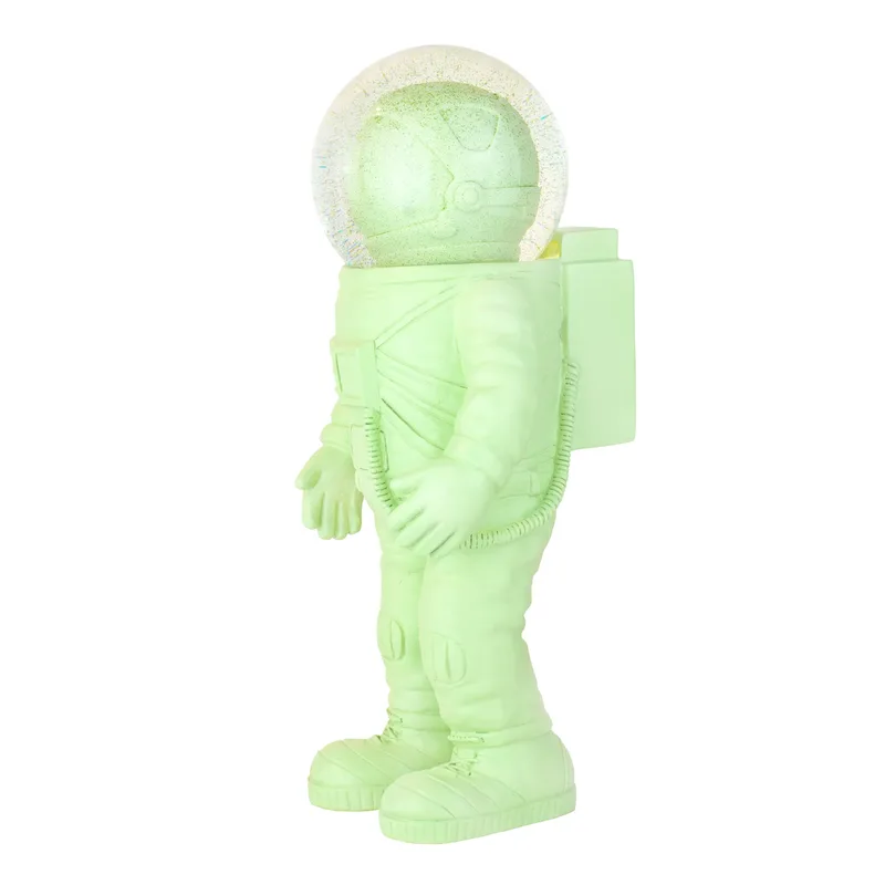 Snowglobe The Astronaut Μεγάλος - Πράσινος