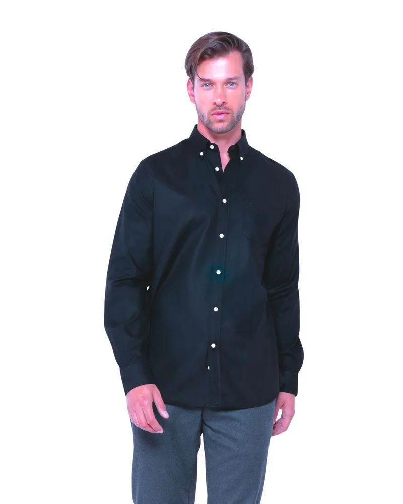 The Bostonians Ανδρικό Πουκάμισο Twill Regular Fit 3AAP2341|B166NV Μπλε