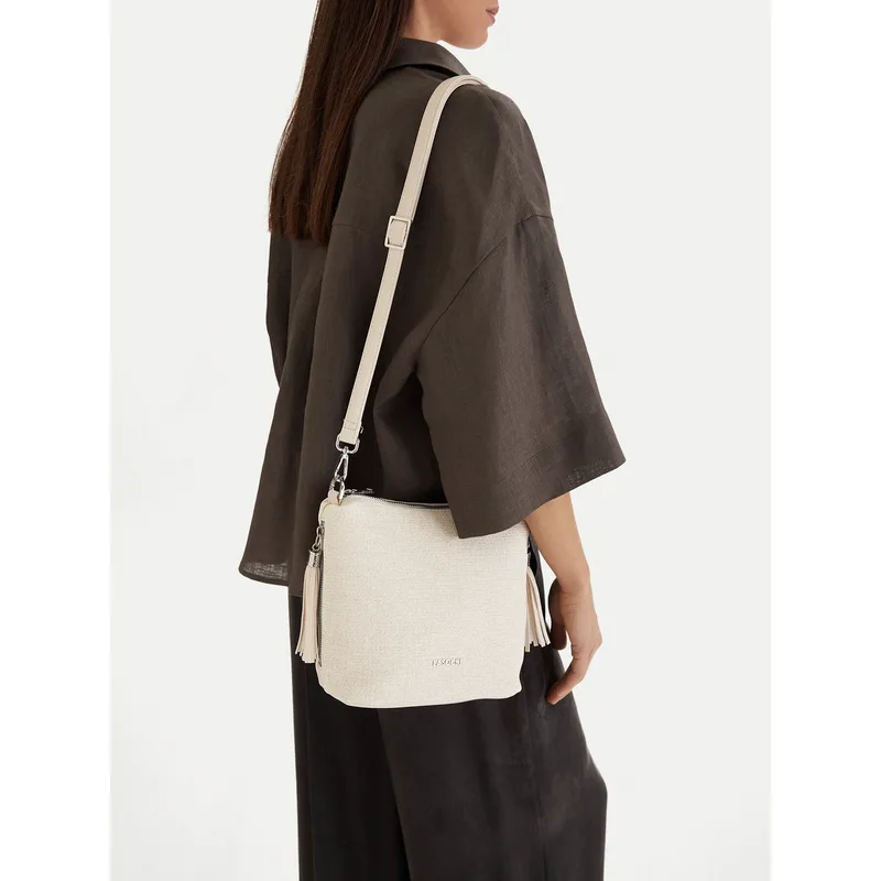 Τσάντα Lasocki CEO-LSK-X-007-09 Εκρού