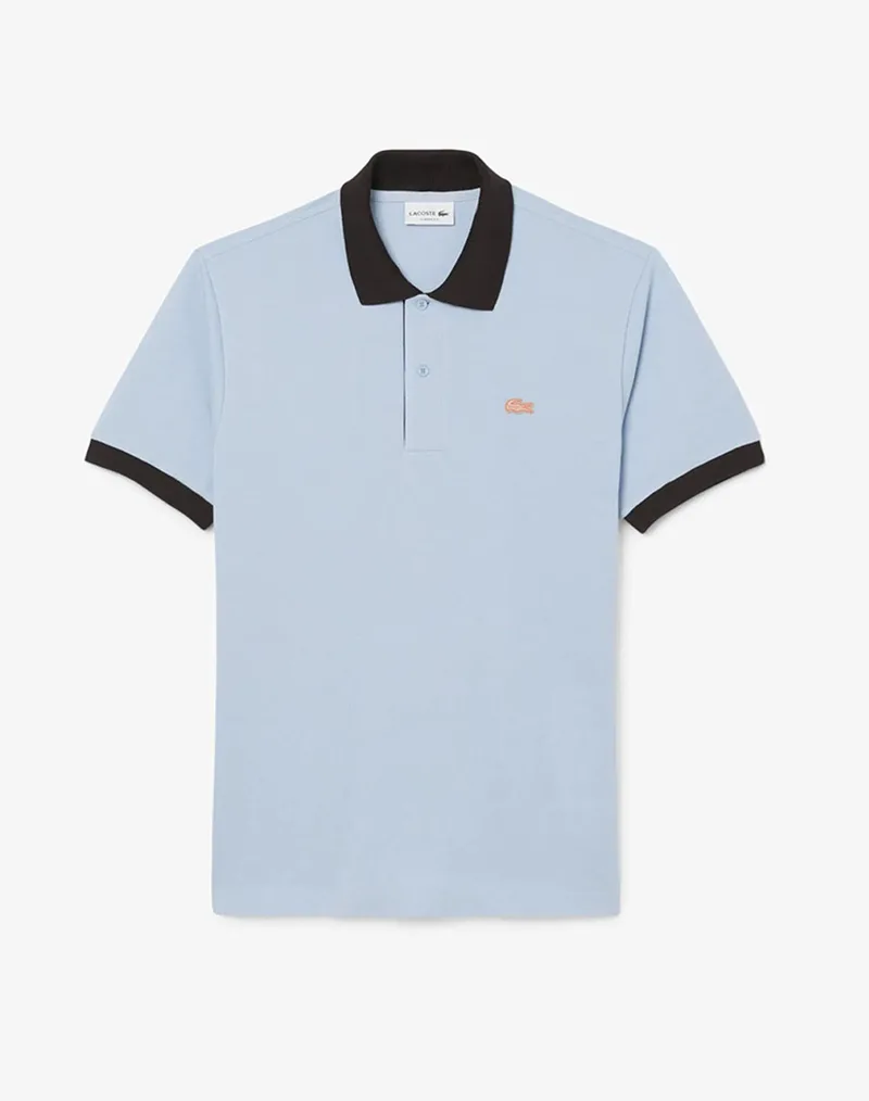 LACOSTE ΜΠΛΟΥΖΑ ΠΟΛΟ ΚΜ POLO SS 3PH2017-4I3 Ciel