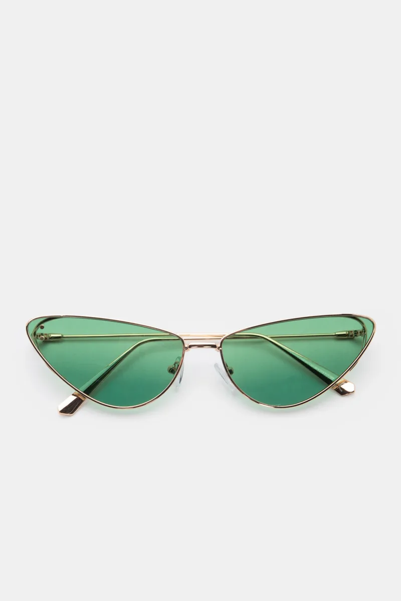 Γυαλιά Ηλιού Cat-Eye Style - Λαχανί