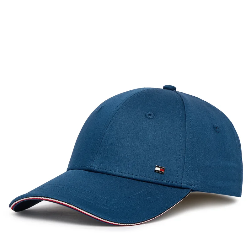 Καπέλο Jockey Tommy Hilfiger Corporate Cotton 6 AM0AM12035 Μπλε
