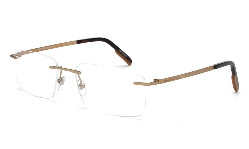 E.ZEGNA ΣΚΕΛΕΤΟΣ ΟΡΑΣΕΩΣ E.ZEGNA 5219/V 038 5717 5219/V Χρυσό